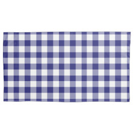 Klassiskt Blue Play Gingham Mönster