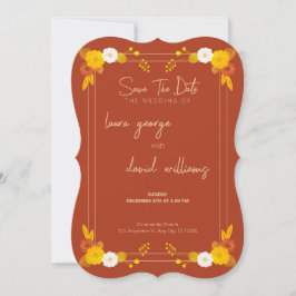 Klassiskt Bröllop-tema Spara Datumet