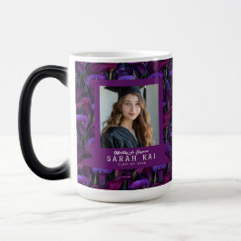 Klassiskt Calla Lilies tryck college Magisk Mugg