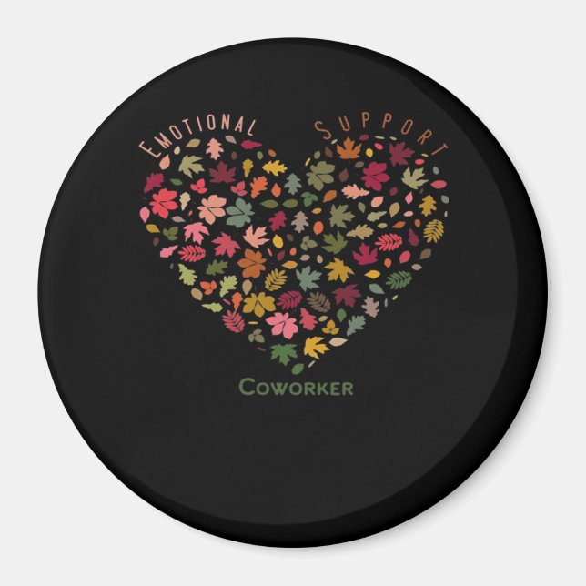 Klassiskt cirkulationskort för Emotional Help Cowo Magnet (Framsidan)