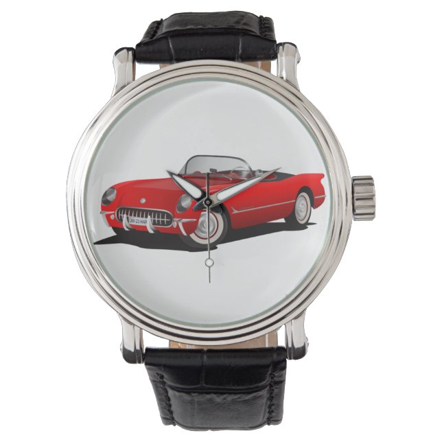 Klassiskt Corvette Watch Armbandsur (Framsida)