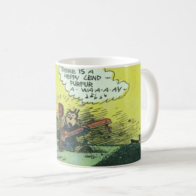 Klassiskt "Det finns ett slättland" Mugg  (Framsida höger)