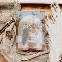 Klassiskt Elegant Arch Photo Bröllop