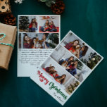 Klassiskt enkelt Lodrät för God jul 6 - foto Julkort<br><div class="desc">Fira säsongen med det här unika, klassiska, enkla lodrät God jul 6-fotokortet med helgdag med en liten vintage-charm. Den minimalistiska utformningen visar upp en rödpalett och en färg-palett med elegant och grönt, och frammanar vinterens mysiga anda. Dess moderna och roligt dragningskraft, parad med den traditionella formuleringen, skapar en perfekt balans...</div>