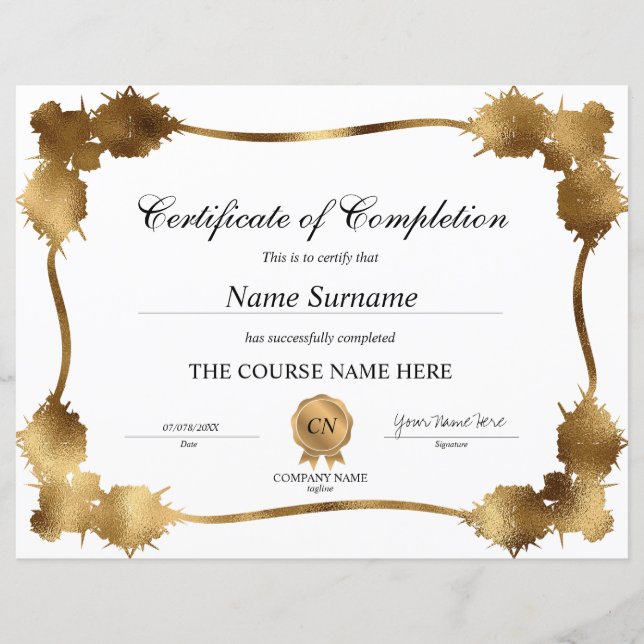 Klassiskt examensbevis (Framsida)