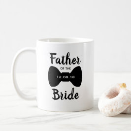 Klassiskt Far i Bride Bowtie Kaffemugg