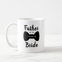 Klassiskt Far i Bride Bowtie Kaffemugg