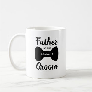 Klassiskt Far i Groom Bowtie Kaffemugg