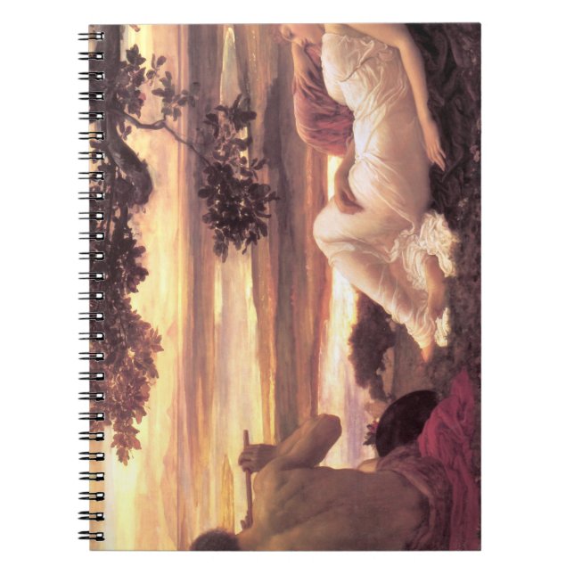 Klassiskt färgämne (av Frederic Leighton) Anteckningsbok (Framsidan)