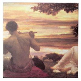 Klassiskt färgämne (av Frederic Leighton) Kakelplatta