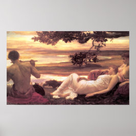 Klassiskt färgämne (av Frederic Leighton) Poster