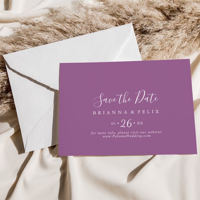 Klassiskt färgat koordinat Vågrät Bröllop Spara Datumet (Skapare uppladdad)