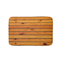 Klassiskt fartygsdäck av brunt trä