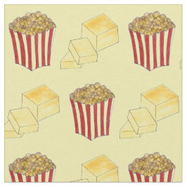 Klassiskt filépairing-filmteater Popcorn-smör Tyg