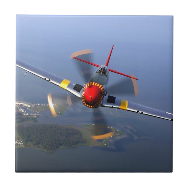 Klassiskt Flygplan Kakelplatta (Framsidan)