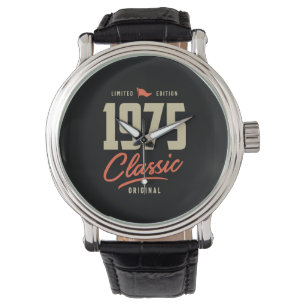 Klassiskt födelsedagspresent 1975 armbandsur