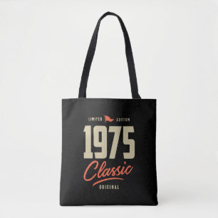 Klassiskt födelsedagspresent 1975 tygkasse