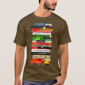 Klassiskt förbud mot Bokar Stack T Shirt