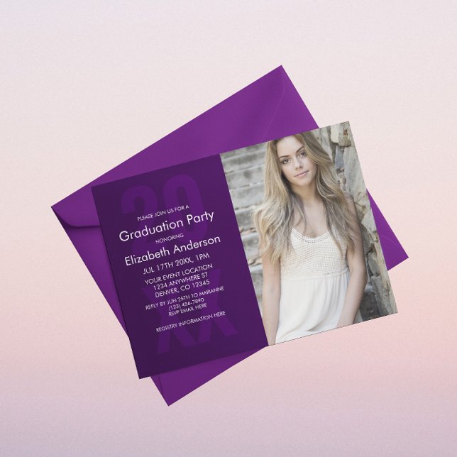 Klassiskt foto Studenten Inbjudningar (Skapare uppladdad)