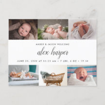 Klassiskt fotokollage Birth