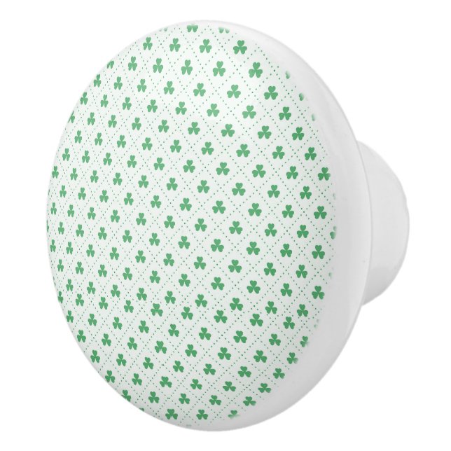 Klassiskt fyrklövermönster på elegant knopp (Höger)