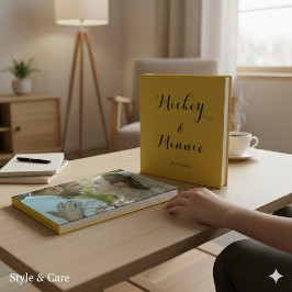 Klassiskt gästebok med egen text och foto gästböcker