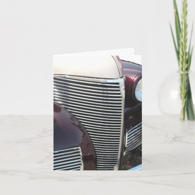 Klassiskt gatudagskort för killar kort (Framsida)