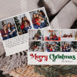 Klassiskt God jul-år vid granskning av nio foto Julkort<br><div class="desc">Fira säsongen med det här unika, klassiska God jul-året i recensionen, nio fotokort med helgdag med en liten vintage charm. Den minimalistiska utformningen visar upp en rödpalett och en färg-palett med elegant och grönt, och frammanar vinterens mysiga anda. Dess moderna och roligt dragningskraft, parad med den traditionella formuleringen, skapar en...</div>