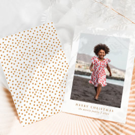 Klassiskt God jul-Helgdag-fotokort Julkort