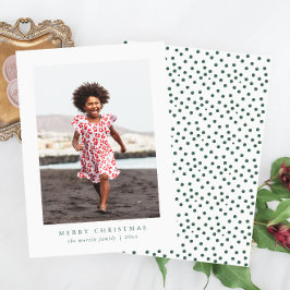 Klassiskt God jul-Helgdag-fotokort Julkort