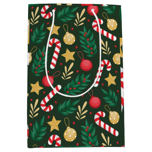 Klassiskt godis och löv jul (Framsidan)