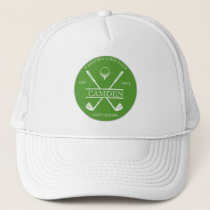 Klassiskt Golf Club-namn Green Keps