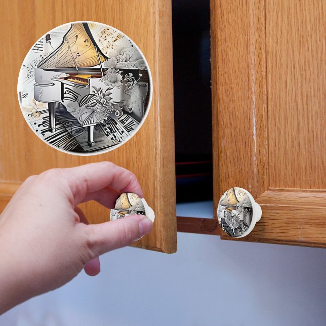 Klassiskt Grand Piano Knopp (Skapare uppladdad)