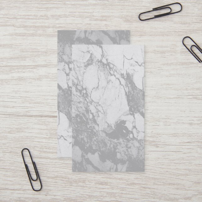 Klassiskt Grått-Anpassade-Affärskort Visitkort (Fram/Back In Situ)