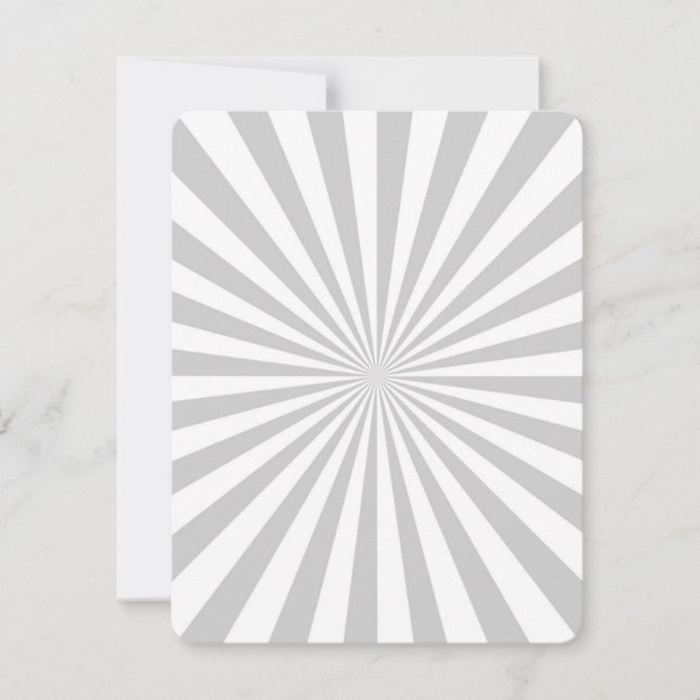 Klassiskt Grått Burst Spinning Wheel Anpassa det h (Framsida)