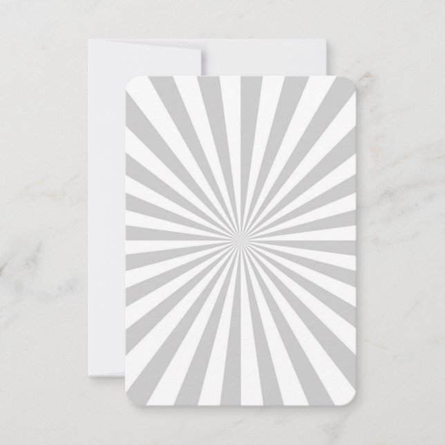 Klassiskt Grått Burst Spinning Wheel Anpassa det h (Framsida)