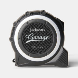 Klassiskt Grått Grått Garage Personlig Tape Measur