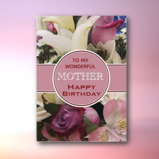 Klassiskt! Grattis på födelsedagen Mamma kort
