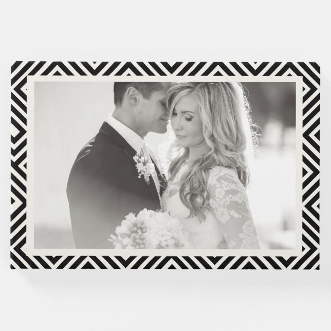 Klassiskt grekiskt Nyckel-foto av geometriskt Bröl Gästböcker (Framsida)