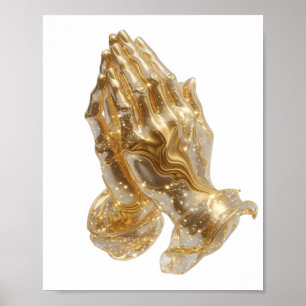 Klassiskt Guld BÖNDEHANDER Poster