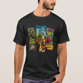 Klassiskt Halloween Monster Poster skräckfilm T Shirt