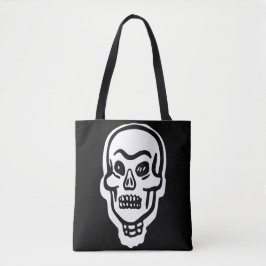 Klassiskt Halloween Skull Tygkasse