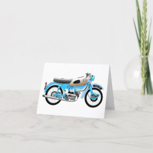 Klassiskt hälsningskort för Ariel Arrow-motorcykel Tack Kort