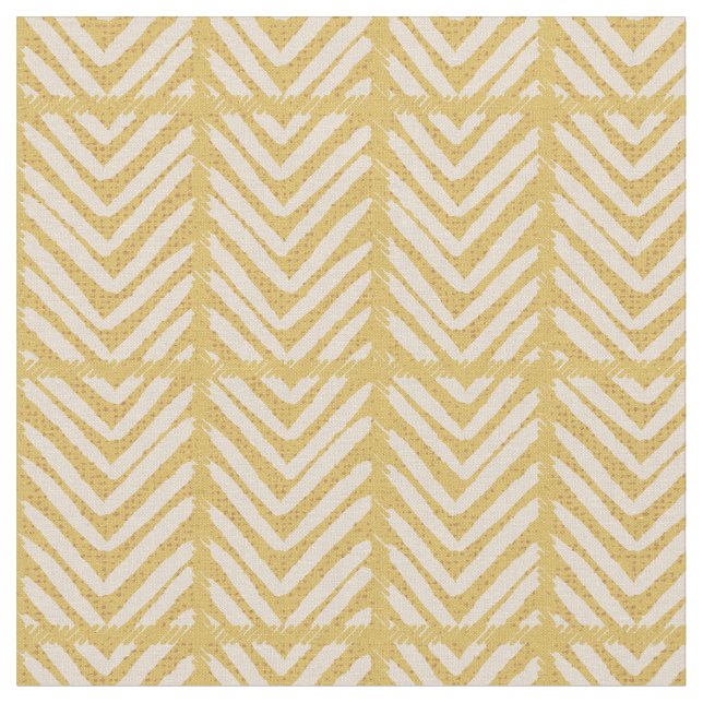 Klassiskt herringbone-tweedmönster - neutral smör  tyg (Närbild)