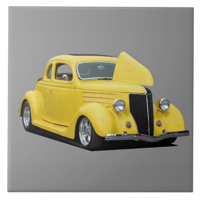 Klassiskt Hot rod Kakelplatta (Framsidan)