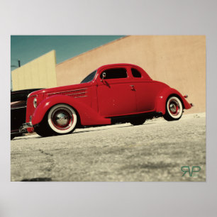 Klassiskt Hot rod Poster