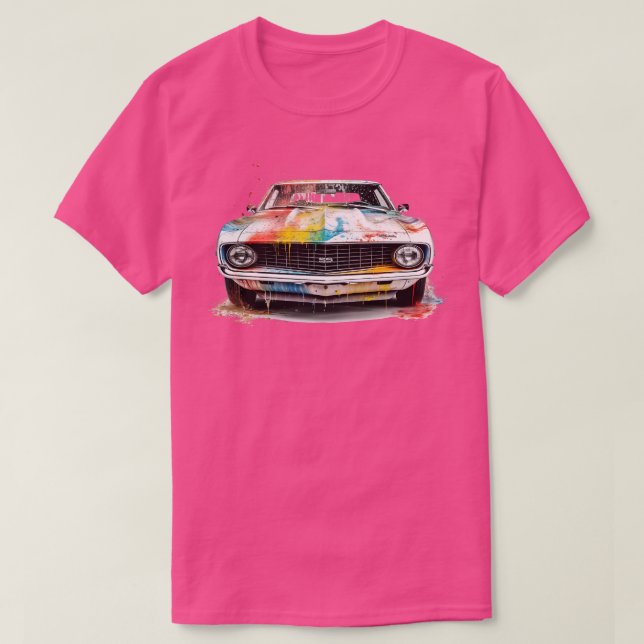 Klassiskt Hot rod T Shirt (Design framsida)