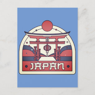 Klassiskt japanskt vykort