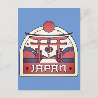 Klassiskt japanskt vykort