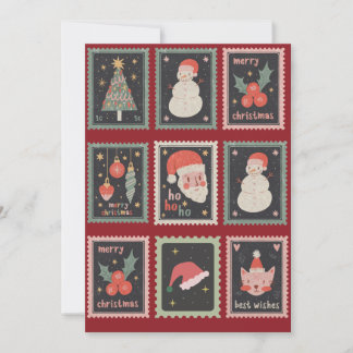 Klassiskt julkort - Helgdag